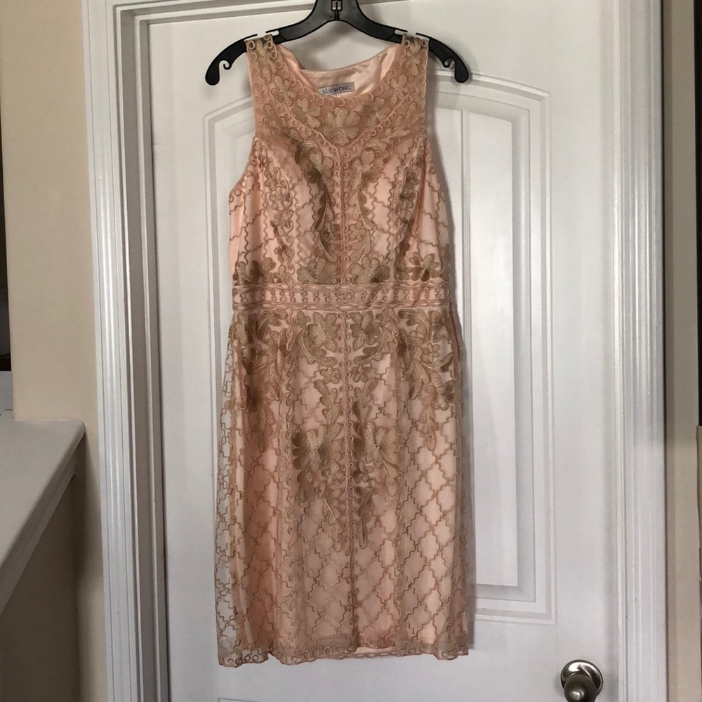 Sue Wong blush size 12